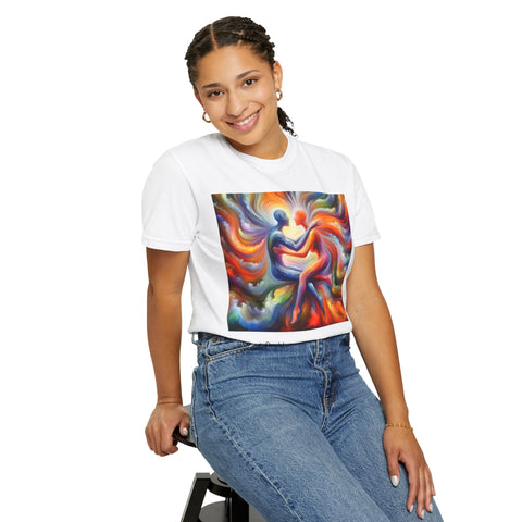 "Mark 10:9" Unisex Garment-Dyed T-shirt