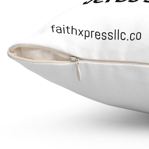 "Prayer Pillow" Spun Polyester Square Pillow