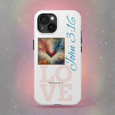 "John 3:16" Tough Phone Cases