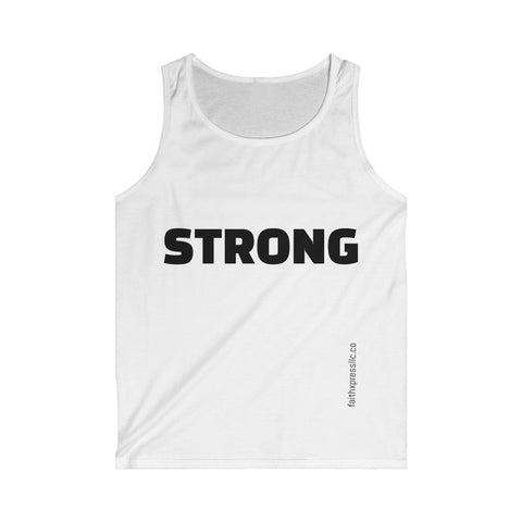 Men's "Strong" Softstyle Tank Top