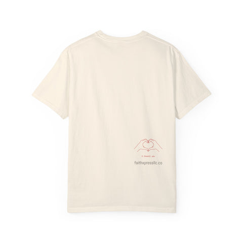 "Mark 10:9" Unisex Garment-Dyed T-shirt